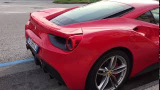 Ferrari 488 GTB Cold Start