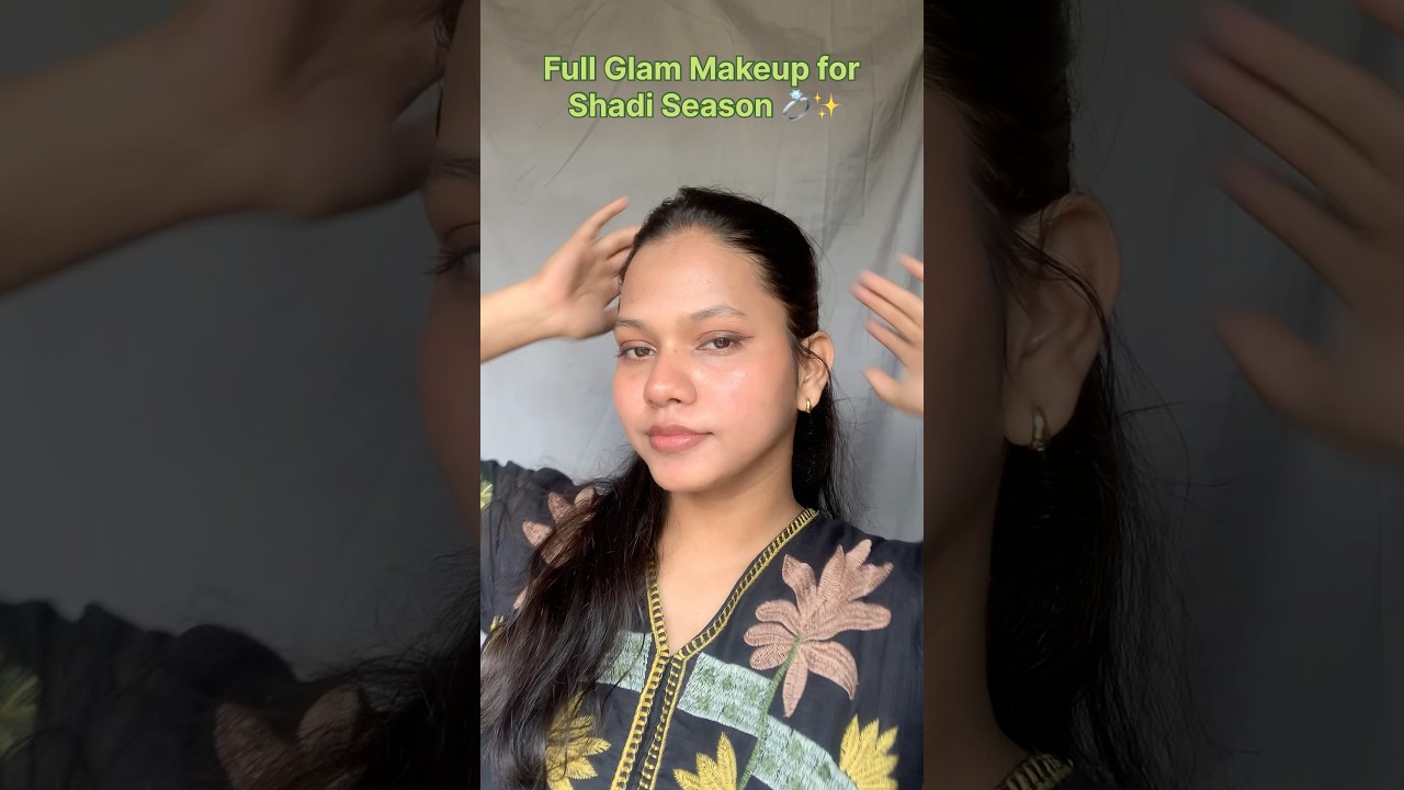 Shadi Glam Makeup Look 💄✨ | Wedding Ready#shorts #makeup #shadi #tutorial #beauty #fashion#fyp