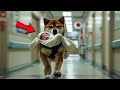 赤ちゃんを抱いた犬が病院に到着しました…次に何が起こるかはあなたを泣かせます！