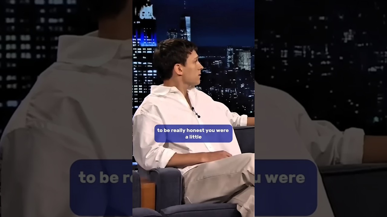 Джимми Фэллон зол на Тома Холланда #интервью #актер #развлечения