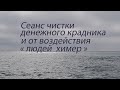 Сеанс чистки денежного крадника и от воздействия &quot; людей  химер &quot;