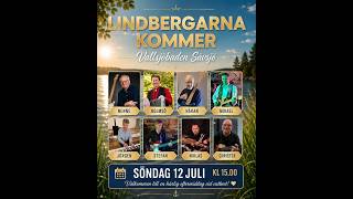 'Lindbergarna kommer' på Vallsjöbaden 12 juli 2026