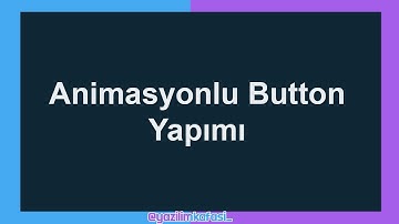 #HayatEveSigar Animasyonlu Button Yapımı (html, css)