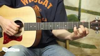 #4 - how to play d minor, b minor, and easy strum pattern - beginning guitar lesson
