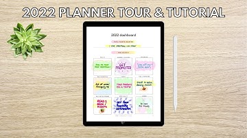 2022 Planner Tour & Tutorial | How to Use the 2022 Digital Planner