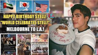 SB19 STELL's Birthday|Melbourne, Taiwan, Hong Kong, UAE, Japan & L.A. Celebrate!