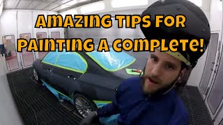 How to paint a Complete car motivated painters ppg paint