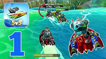 Battle Bay - Gameplay Walkthrough Part 1 - Tutorial (iOS, Android)