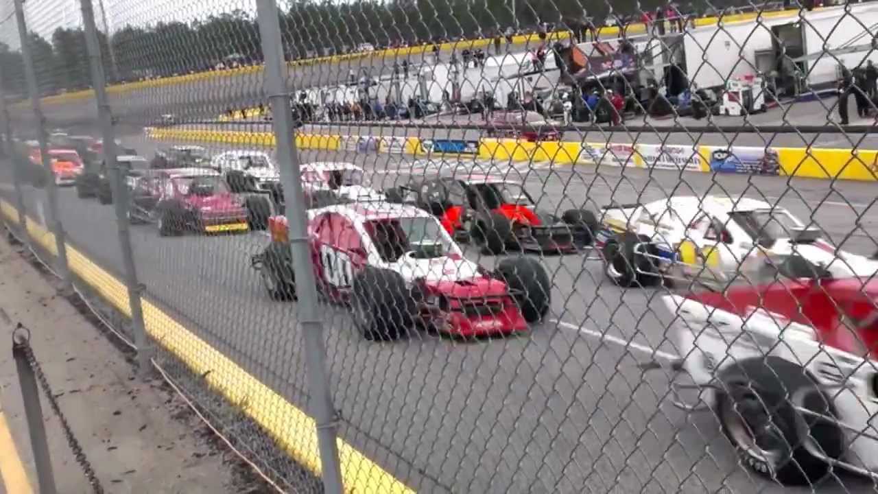 Start of the Kenly Southern Modified Tour race YouTube