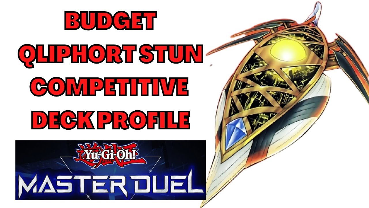 Budget Qliphort Stun Competitive Deck Profile! Yugioh Master Duel