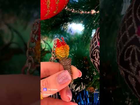 Факел из бисера, видео мастер-класс ВКонтакте