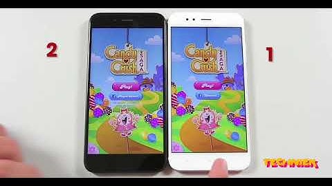 Mi A1 vs mi 5x speed test