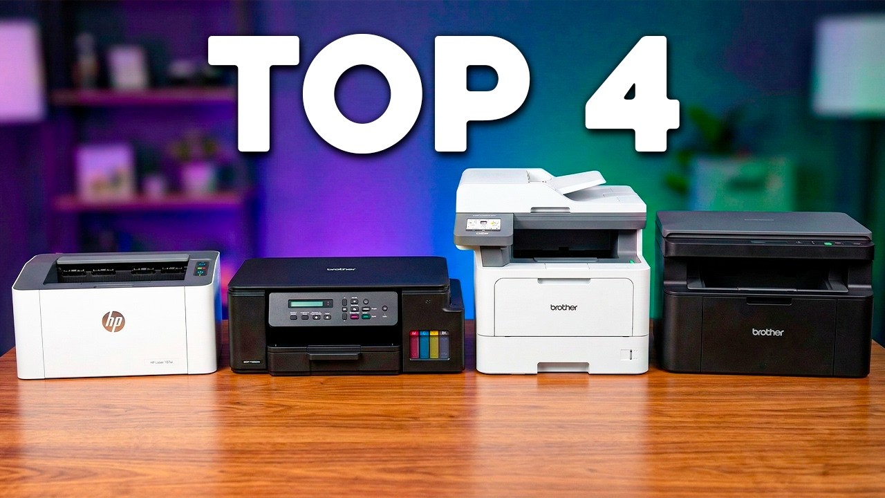4 MELHORES IMPRESSORAS A LASER CUSTO-BENEFÍCIO 2026