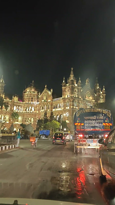 CSMT RAILWAY STATION #vintage #retro #lightning #creators #mumbai #csmt #michaeljackson