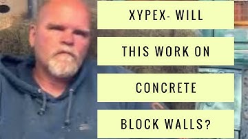 Xypex- will this work on concrete block walls?