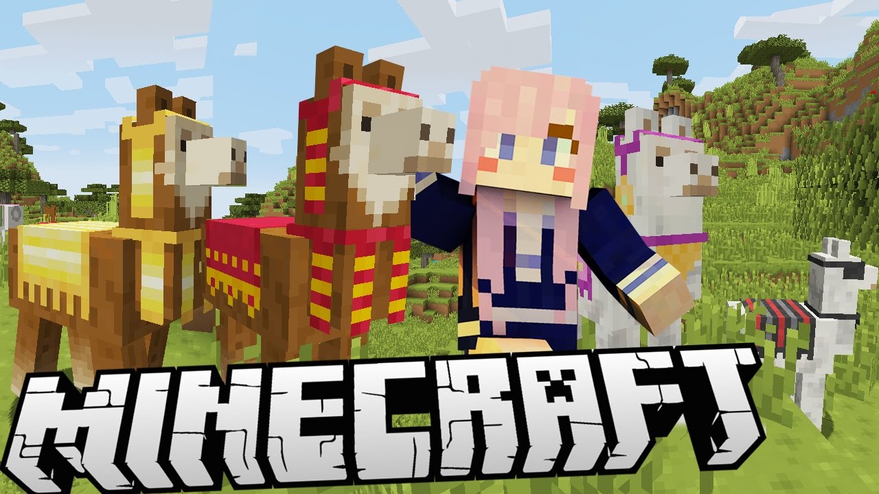 Llama Farmer  New Minecraft Llamas!!! - YouTube