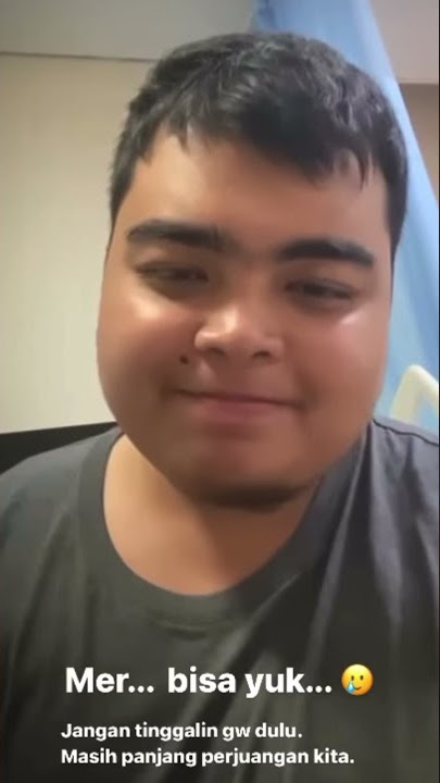 Pesan terakhir amerr azzikra sebelum meninggal.. innalillahiwainailaihirojiun #ameer