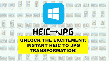 How to Convert Lots of HEIC Files to JPG All at Once!