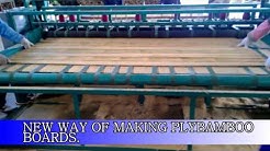 Bamboo plyboard making machine, bamboo board , strip sewing machine