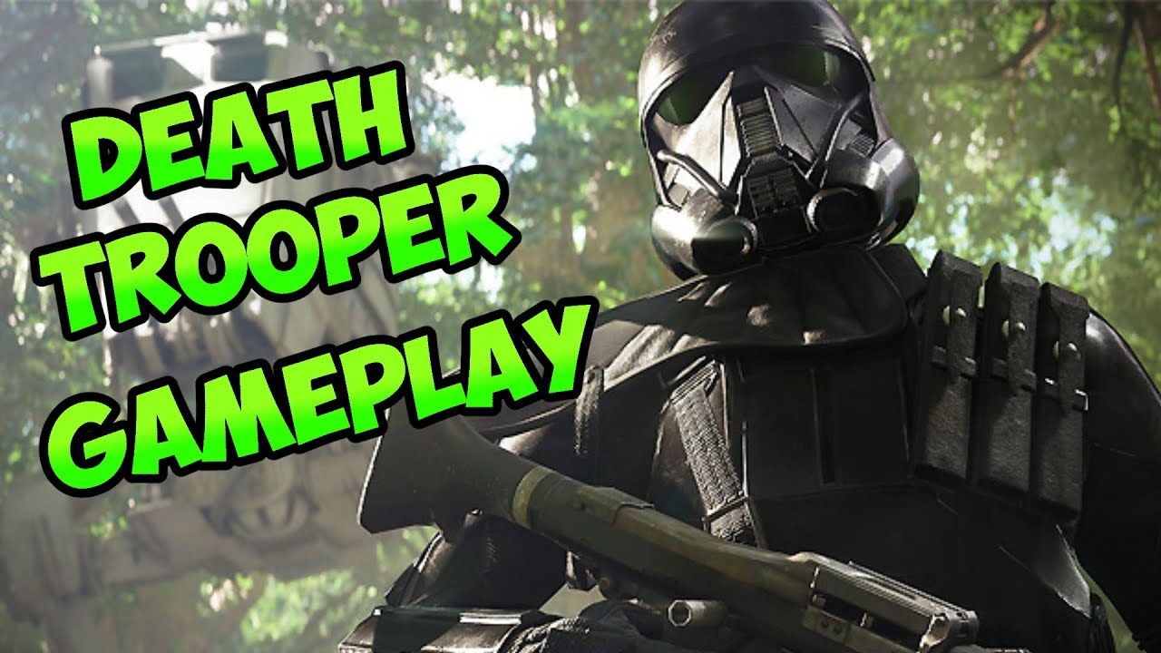 Death Trooper Gameplay | Star Wars Battlefront 2