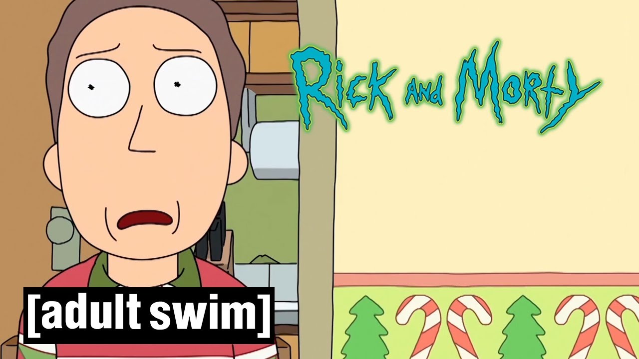 Download Jerry S Parents At Christmas Rick And Morty Adult Swim Youtube Yellowimages Mockups