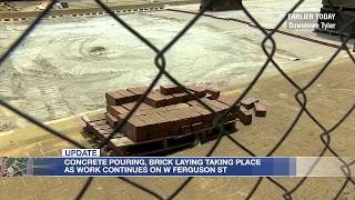 Downtown Tyler Progress: Bricks placed back down on portion of West Ferguson Street