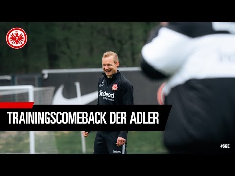 So lief das erste Training nach der Quarantäne I Eintracht Frankfurt