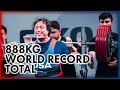 Jonathan cayco  888kg world record total  ipf worlds 2023