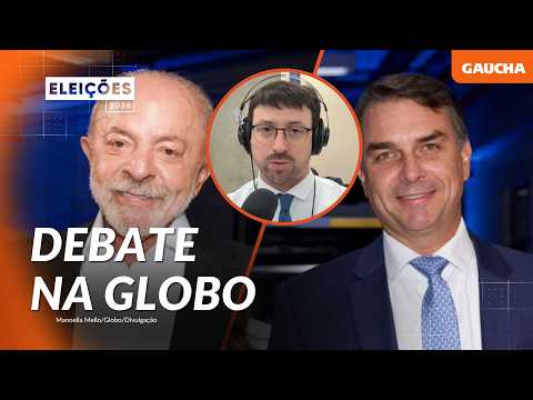 DEBATE entre LULA e FLÁVIO BOLSONARO na TV GLOBO: veja regras e bastidores | Gaúcha