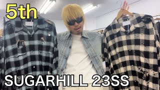 【最速】SUGARHILL 23SS 5th！デニムジャケット&amp;オンブレ&amp;スウェットパンツ！シンプルに加工が激ヤバ！