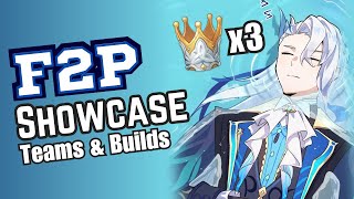 Triple-Crowned F2P C0 Neuvillette Showcase! Is he really that strong?? - Genshin Impact