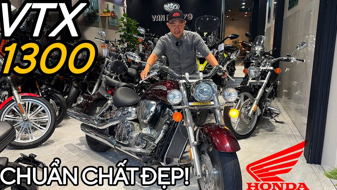 HONDA VTX 1300 - “KHỦNG LONG BẠO CHÚA” chuẩn chất đẹp sau hơn 15 năm giá vô cùng dễ trải nghiệm 😍🏍️