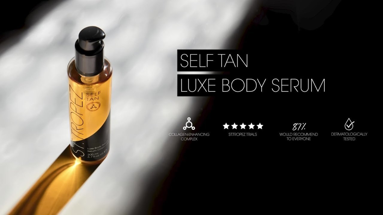 How To Tan with NEW St.Tropez Self Tan Luxe Body Serum YouTube