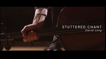 New Morse Code - "stuttered chant," by David Lang