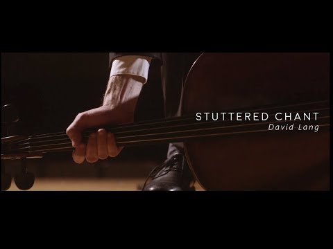 New Morse Code - "stuttered chant," by David Lang