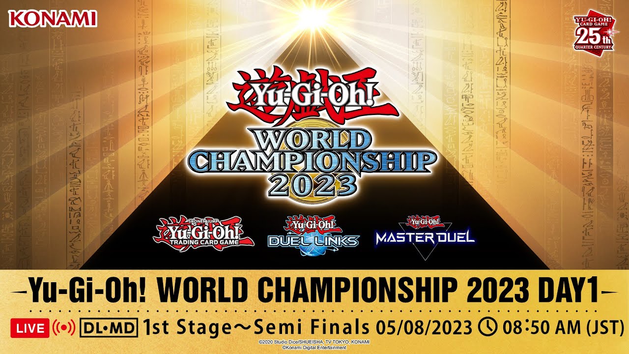 【MASTER DUEL & DUEL LINKS】YuGiOh! WORLD CHAMPIONSHIP 2023 DAY 1