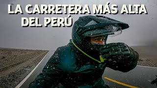ATRAVIESO LA CARRETERA MÁS ALTA DE PERÚ con Lluvia Granizo y mucho frío (T3/E19)  Cañón del Colca