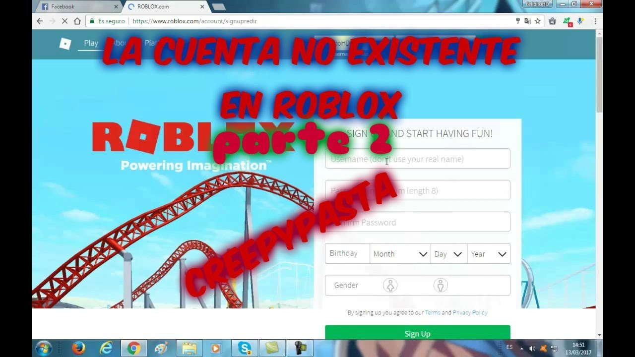 La Cuenta No Existente En Roblox Parte 2 Creepypasta Youtube - parte 2 de cuenta con robux youtube