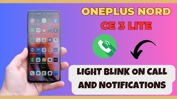 Oneplus Nord CE 3 Lite Led light blink on call and notifications || Led light Blink settings