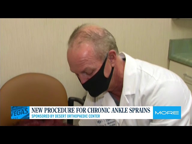 Dr. Troy Watson Discusses New Procedure for Chronic Ankle Sprains with More Show KVVU