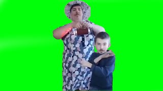 Family Green Screen
