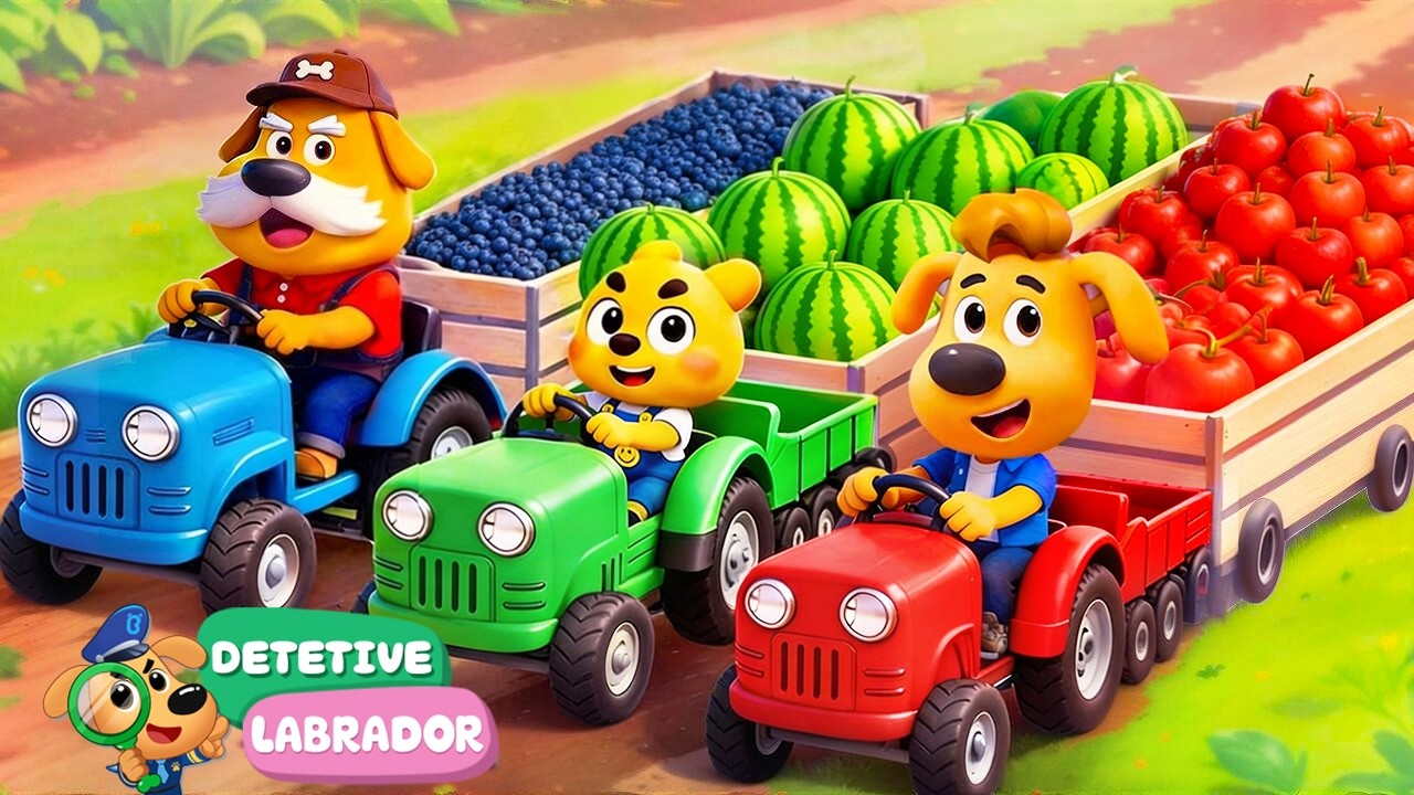 Let's Go to the Farm 🧑‍🌾🚜 Dodo's Growth Diary 🌱 Cartoon