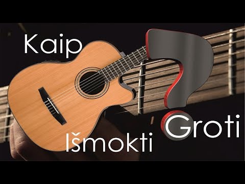 Video: Kaip Išmokti Groti Pagrindine Gitara