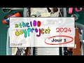 The100dayproject 2024  jour 1  cest stressant commencer 