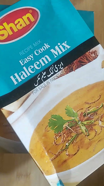 Haleem Recipe |Shan Shahi Haleem Mix | How to make Packet Haleem #haleemrecipe  #recipe #foodiegirl