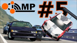 POŚCIGI POLICYJNE I WYŚCIGI SAMOCHODOWE 💥 BeamNG.drive Multiplayer (#5) screenshot 1