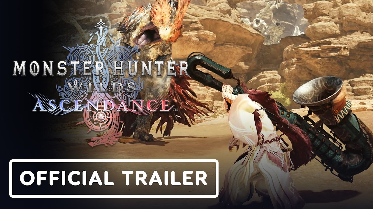 Monster Hunter Wilds Ascendance – Official Hunting Horn Boosted Action Trailer