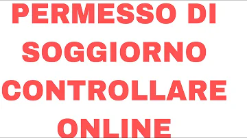 Come vedere se permesso di soggiorno è pronto?