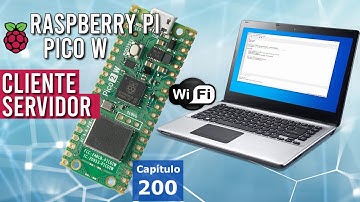 Interactúa con el GPIO de tu Raspberry Pi Pico W desde una PC por WiFi | Aplicación cliente-servidor