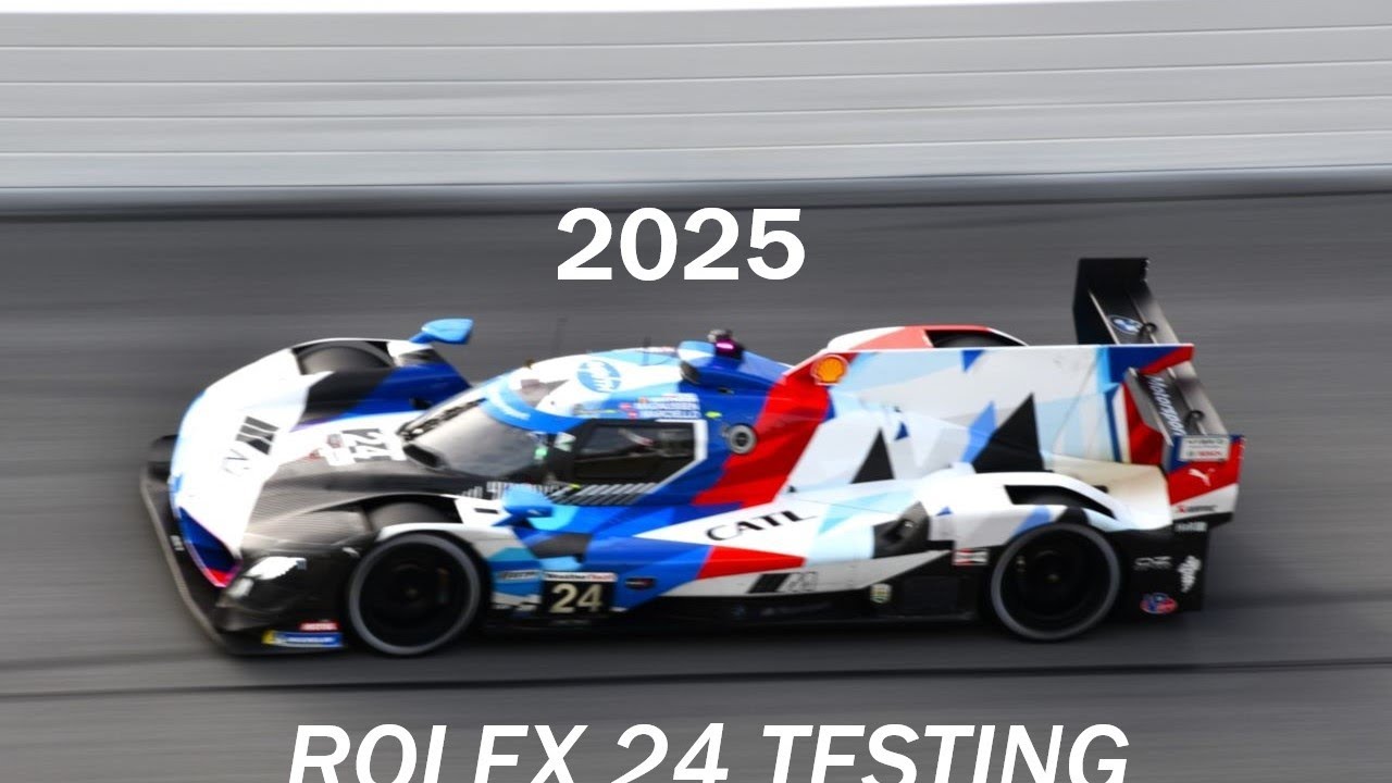 2025 Rolex 24 Roar Test Session 1 - YouTube